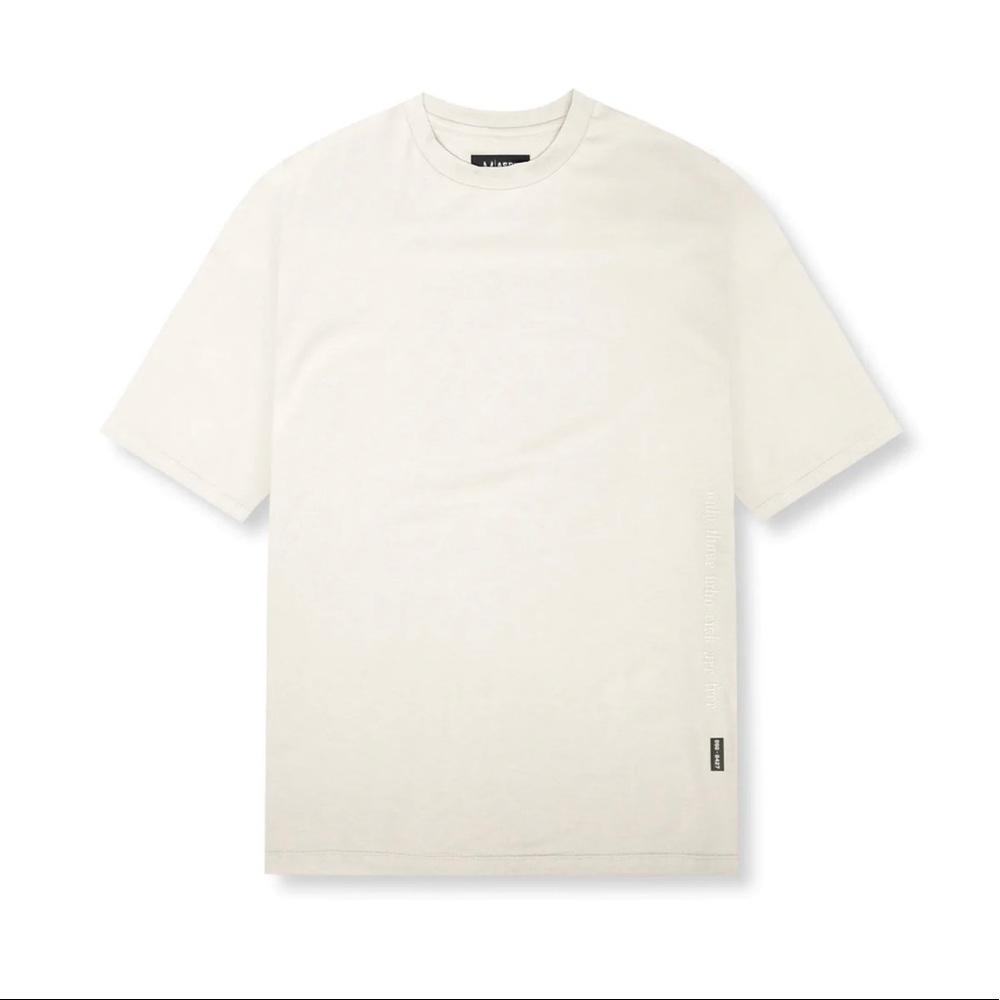 ASRV Cottonplus Oversized Tee - Cream